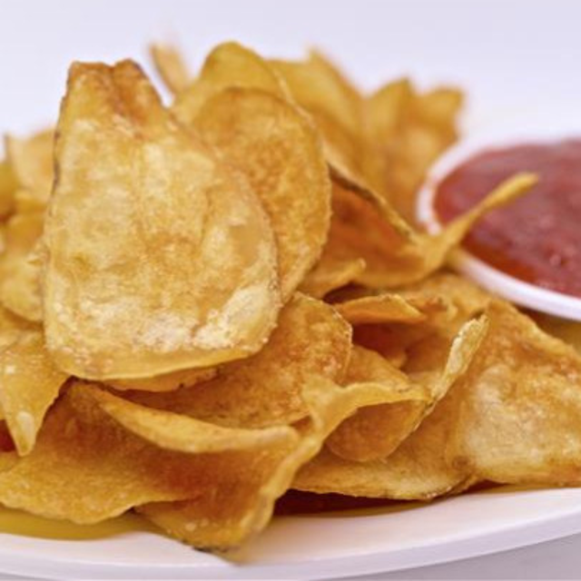 Homemade Potato Chips.