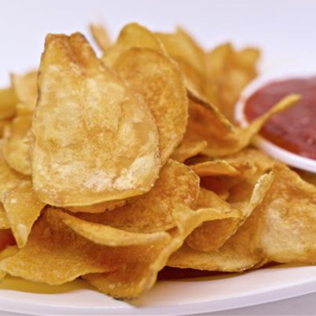Homemade Potato Chips.