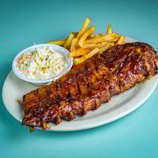 BBQ Baby Back Ribs with Homemade BBQ Sauce