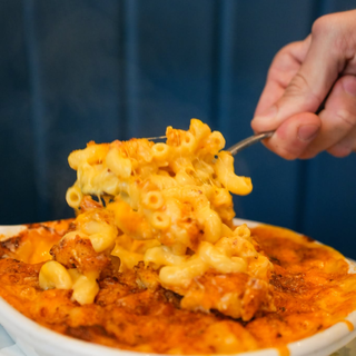 Three-Cheese Baked Macaroni